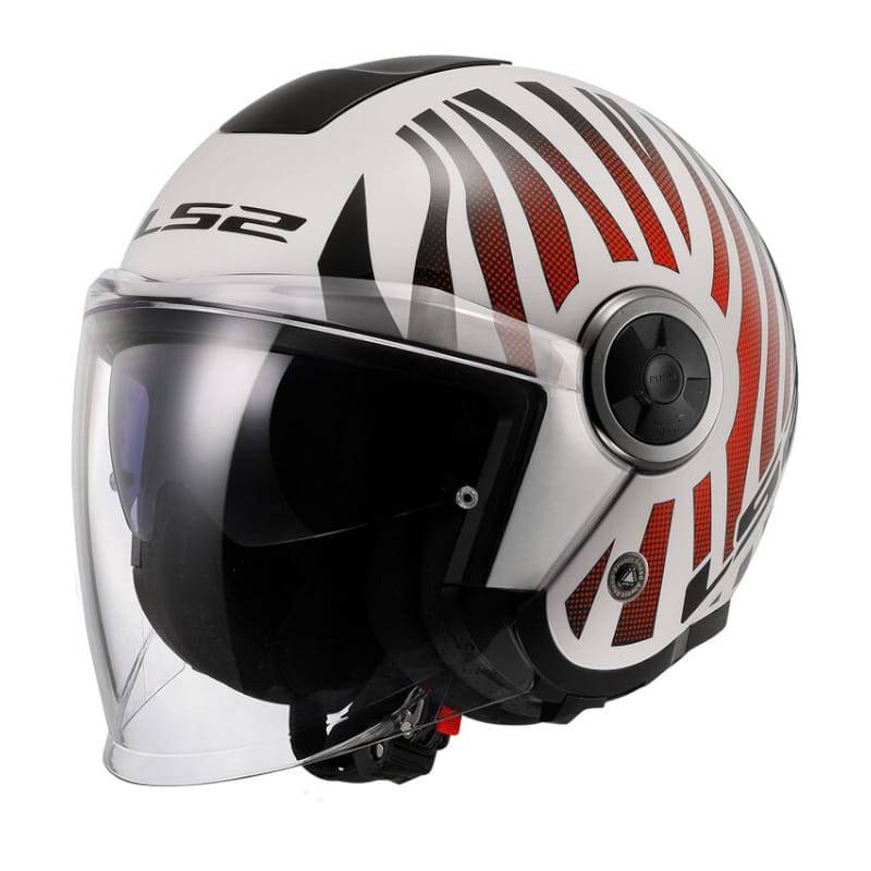 Casco LS2 OF620 Classy Cool White Wineberry