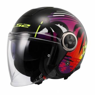 Casco LS2 OF620 Classy Palm Black