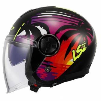 Casco LS2 OF620 Classy Palm Black