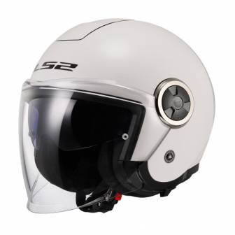 Casco LS2 OF620 Classy Solid White