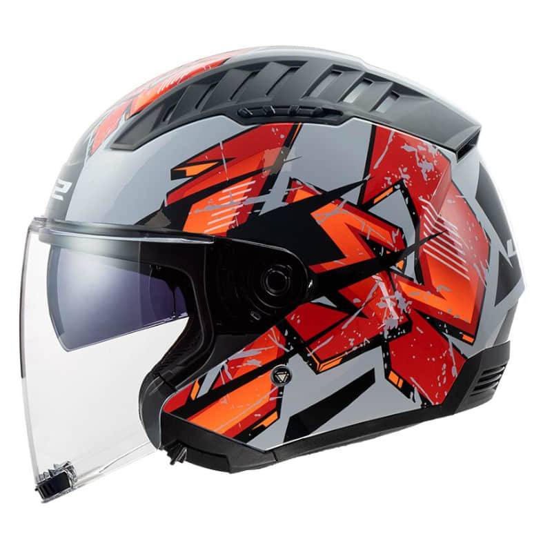 Casco LS2 OF600 Copter II Kanji Light Grey