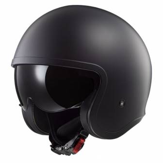 Casco LS2 OF599 Spitfire II Solid Matt Black