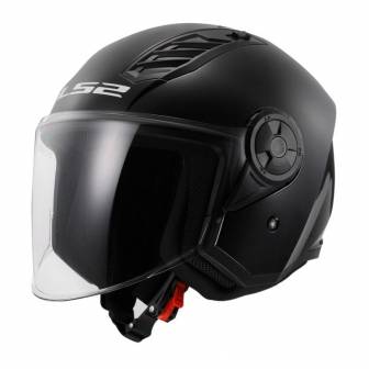 Casco LS2 OF616 Airflow II Solid Gloss Black