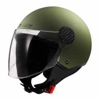 Casco LS2 OF558 Sphere II Solid Matt Military Green