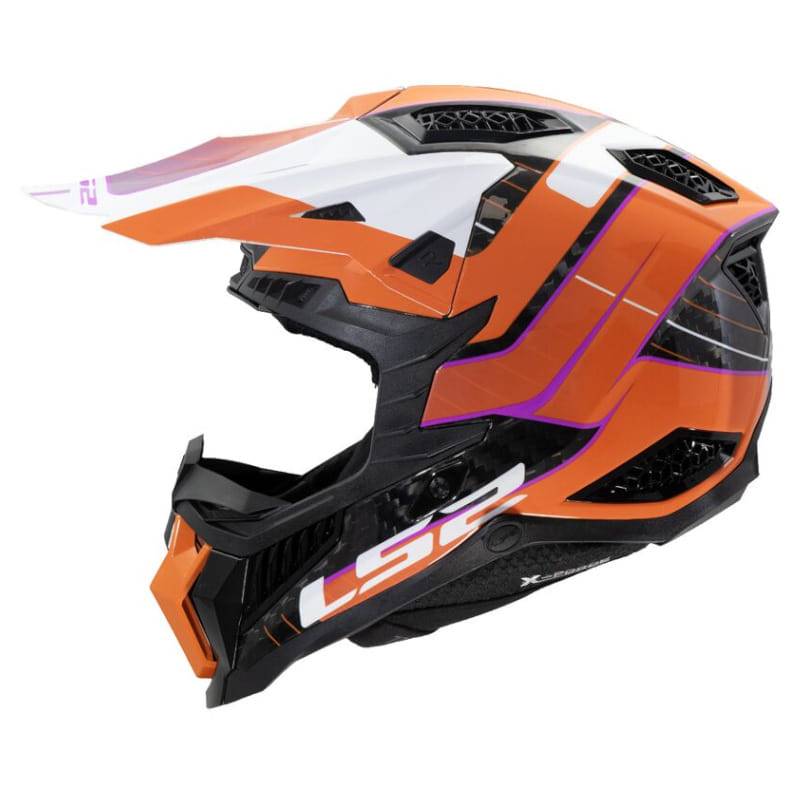 Casco LS2 MX703 X-Force Galuo Orange