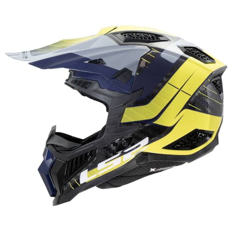 Casco LS2 MX703 X-Force Galuo Grey H-V Yellow