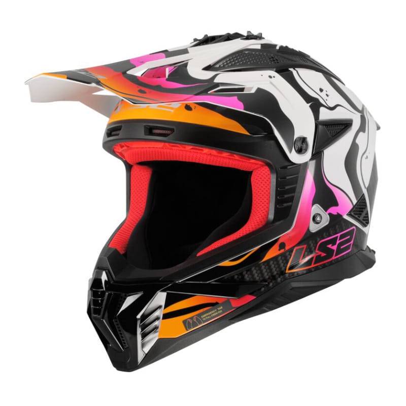 Casco LS2 MX708 Fast II Wash White