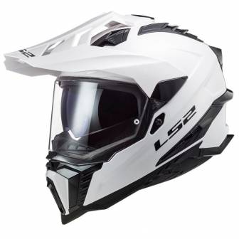 Casco LS2 MX701 Explorer Solid White