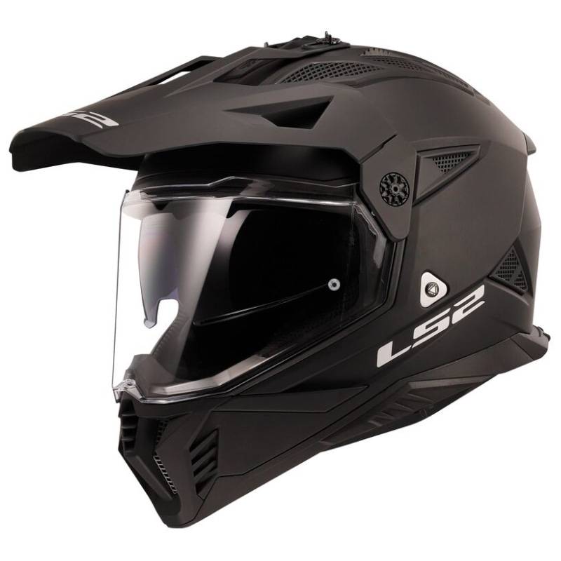 Casco LS2 MX702 Pioneer II Matt Black