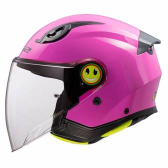 Casco LS2 Junior OF622 Funny II Solid Pink