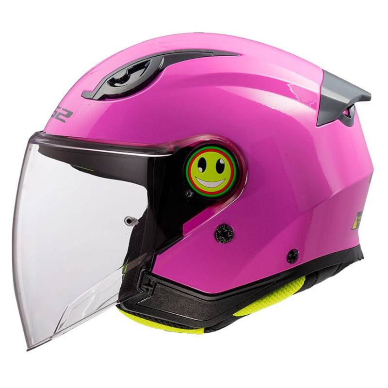 Casco LS2 Junior OF622 Funny II Solid Pink