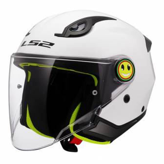 Casco LS2 Junior OF622 Funny II Solid White