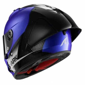 Casco Shark Aeron GP Blank SP Carbon Blue