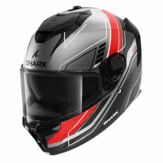 Casco Shark Spartan GT Pro Toryan Matt Anthracite Red