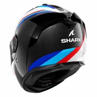 Casco Shark Spartan GT Pro Carbon Dokhta White Blue