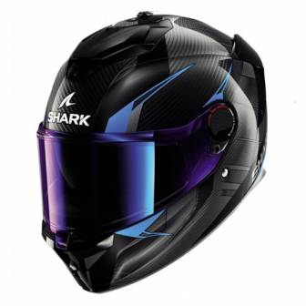 Casco Shark Spartan GT Pro Carbon Kultram Black Blue