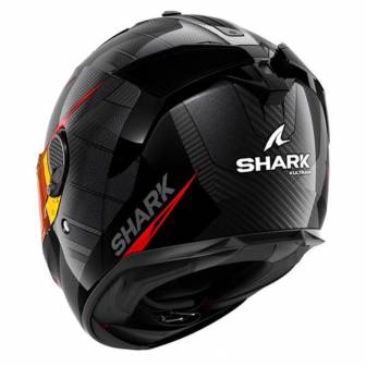 Casco Shark Spartan GT Pro Carbon Kultram Black Red