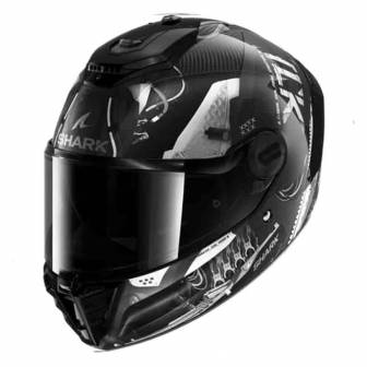 Casco Shark Spartan RS Carbon Xbot Anthracite Silver