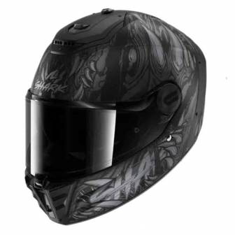 Casco Shark Spartan Shaytan Matt Black Anthracite