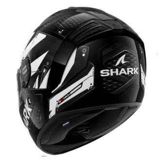 Casco Shark Spartan RS Stingrey Black White