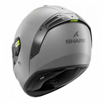 Casco Shark Spartan RS Blank Matt SP Silver Yellow