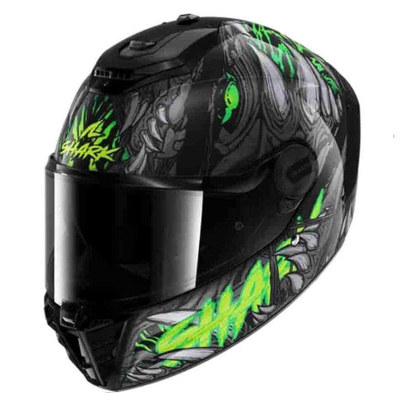 Casco Shark Spartan RS Shaytan Black Green