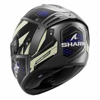 Casco Shark Spartan RS Stingrey Matt Anthracite Blue