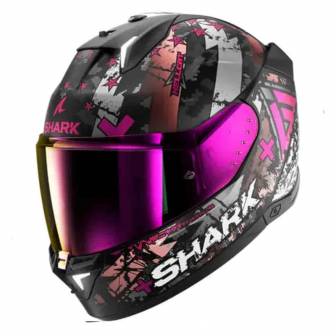 Casco Shark Skwal i3 Hellcat Matt Black Purple