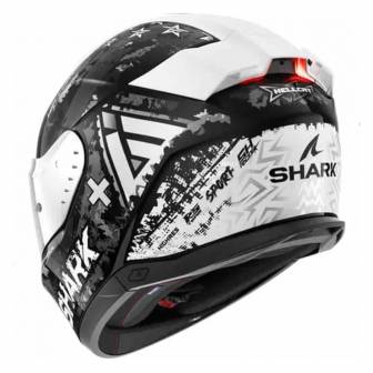 Casco Shark Skwal i3 Hellcat Black Chrom Silver