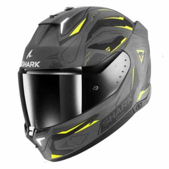 Casco Shark Skwal i3 Linik Matt Anthracite Yellow