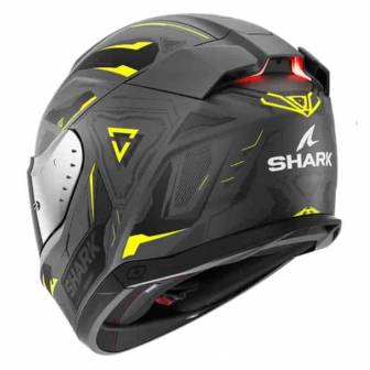 Casco Shark Skwal i3 Linik Matt Anthracite Yellow