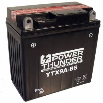 Batería moto POWER THUNDER YTX9A-BS