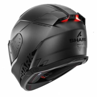 Casco Shark Skwal i3 Blank SP Matt Anthracite Black Silver