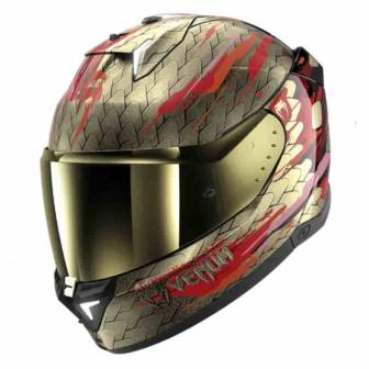 Casco Shark Skwal i3 Venum Black Red Gold