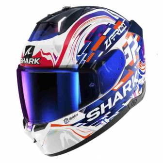 Casco Shark Skwal i3 Réplica Zarco GP DE FCE White Violet