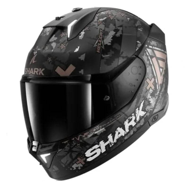 Casco Shark Skwal i3 Hellcat Matt Black Chrom Anthracite