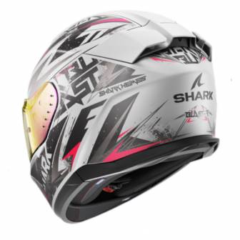 Casco Shark D-Skwal 3 Blast-R Matt Silver Violet Black