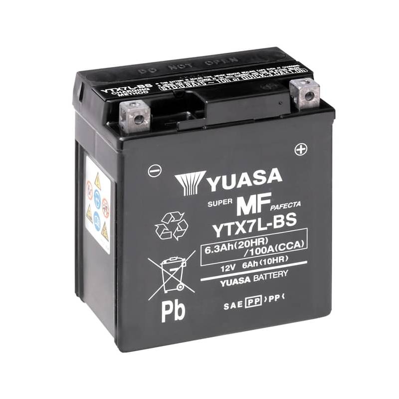 Batería de moto Yuasa YTX7L-BS