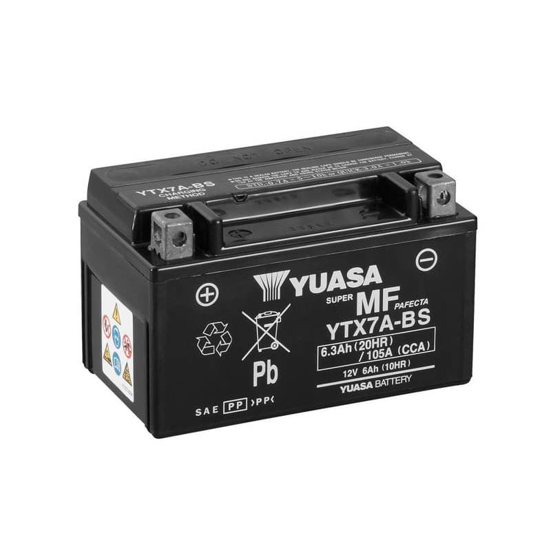 Batería de moto Yuasa YTX7A-BS