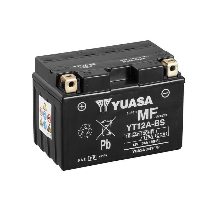 Batería de moto Yuasa YT12A-BS