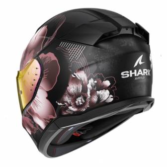 Casco Shark D-Skwal 3 Mayfer Matt Black Violet Gold