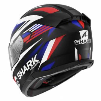 Casco Shark D-Skwal 3 Firstlap Matt Black Blue Red