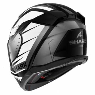 Casco Shark D-Skwal 3 Sizler Black White