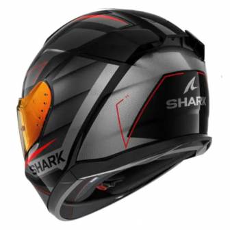 Casco Shark D-Skwal 3 Sizler Black Anthracite Red