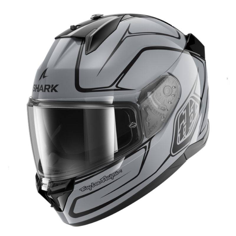 Casco Shark D-Skwal 3 Drone Silver Black Silver