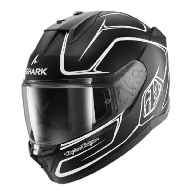 Casco Shark D-Skwal 3 Drone Matt Black White