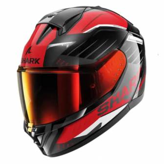 Casco Shark Ridill 2 Bersek Black Anthracite Red