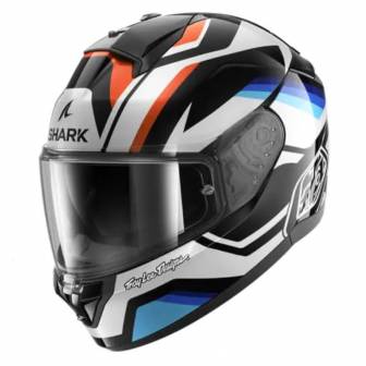 Casco Shark Ridill 2 Apex Black White Blue