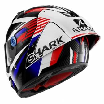 Casco Shark Aeron GP Fim Racing Firstlap Carbon Blue Red