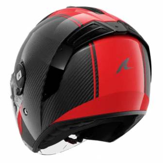 Casco Shark RS Jet Carbon Skin Red